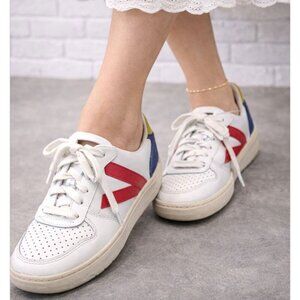 Veja V-10 Women's Leather White, Multicolor Low Top Sneakers EU 36